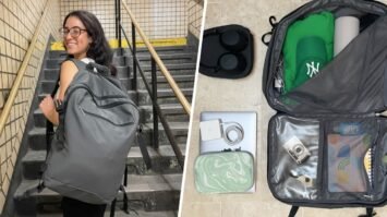 35l medium travel backpack made by design