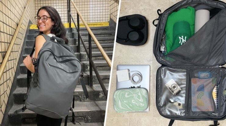 35l medium travel backpack made by design