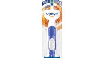 arm & hammer spinbrush pro clean electric toothbrush
