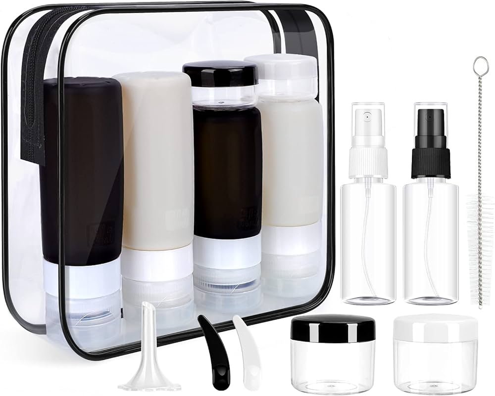 best reusable travel toiletry bottles