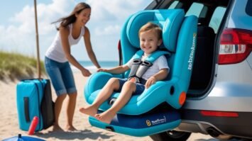 bubblebum hybrid inflatable travel booster car seat