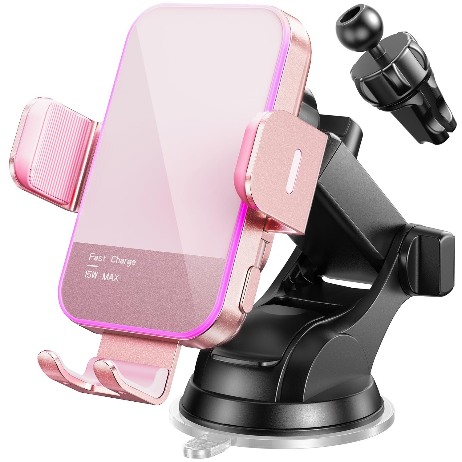 car mobile stand with charger