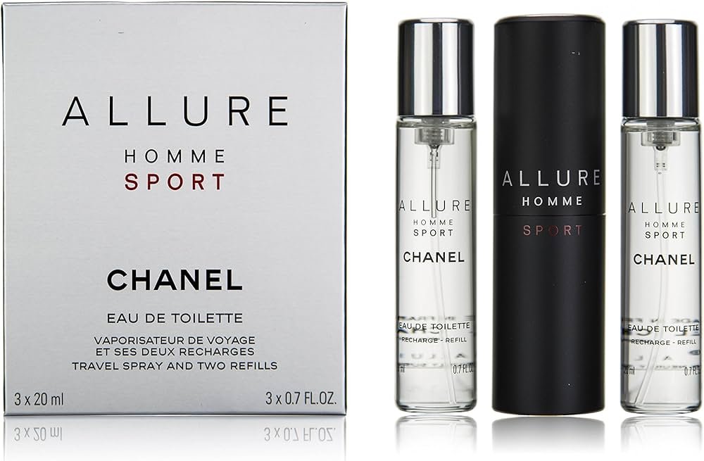 chanel allure homme sport eau de toilette refillable travel spray