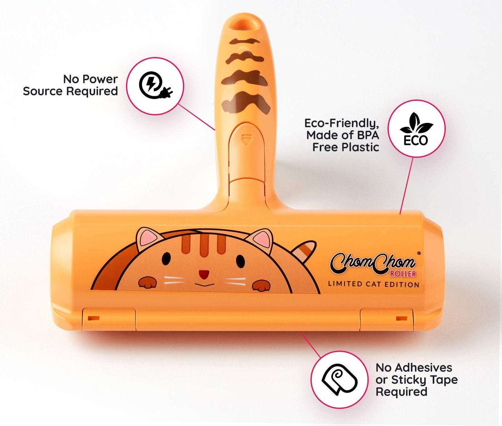 chom chom roller cat edition