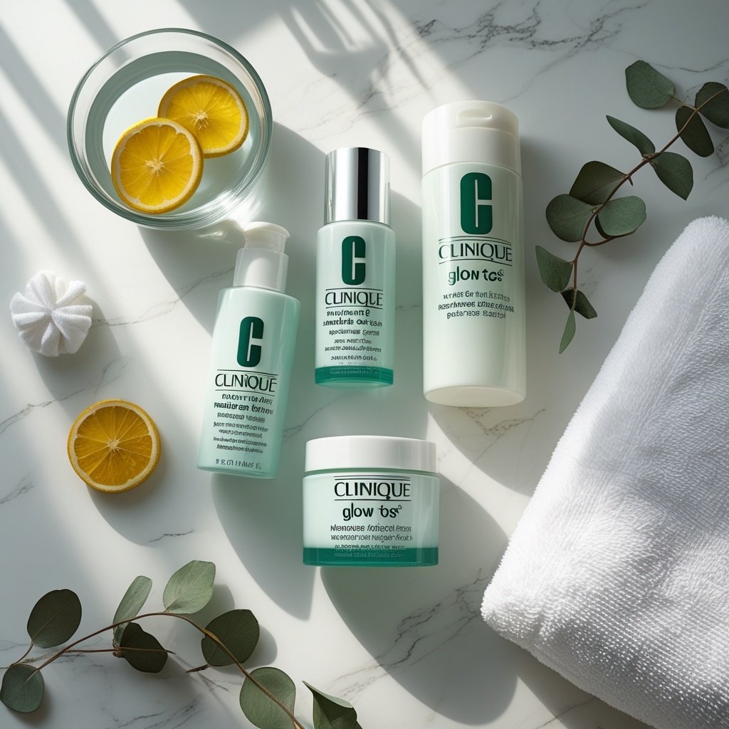 clinique moisture glow to's gift set