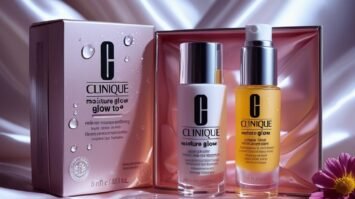clinique moisture glow to's gift set