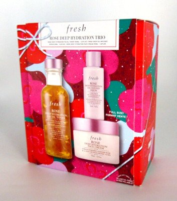 fresh rose hydration skincare set