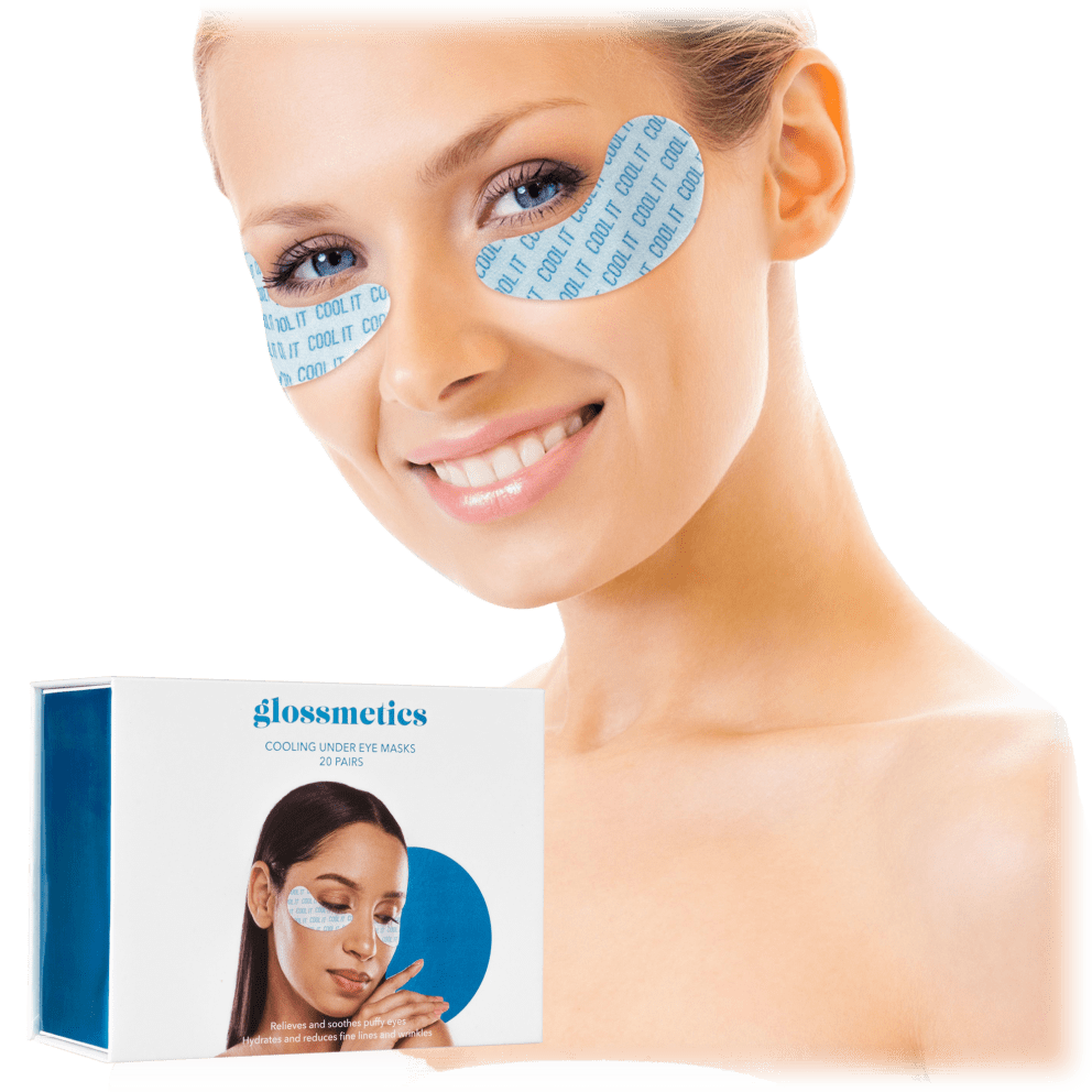 glossmetics cooling under eye masks