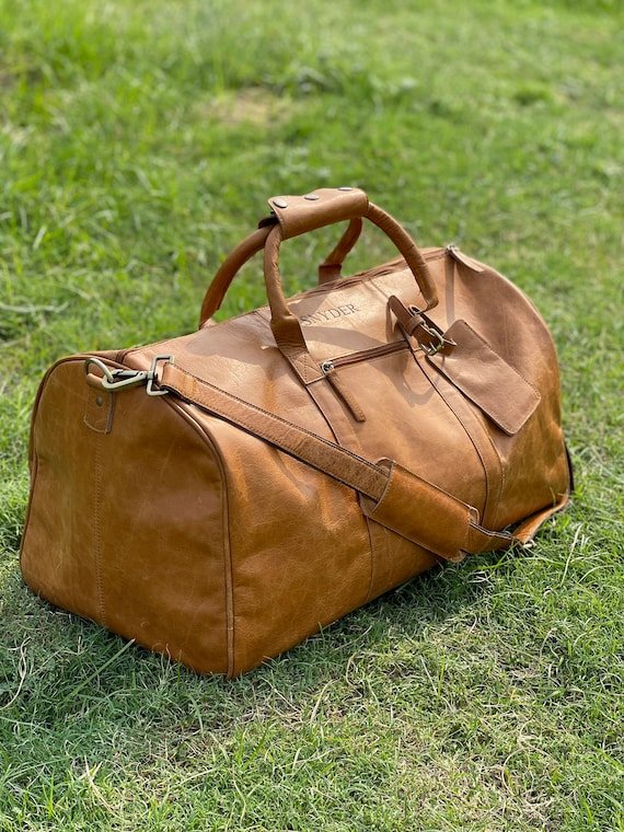 groomsmen duffle bags with shoe compartment