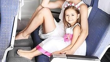 inflatable foot rest for travel