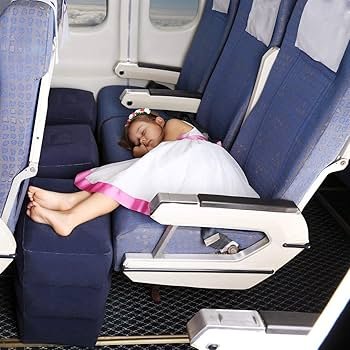 inflatable foot rest travel pillow