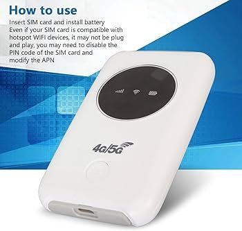 mobile hotspot with sim card slot