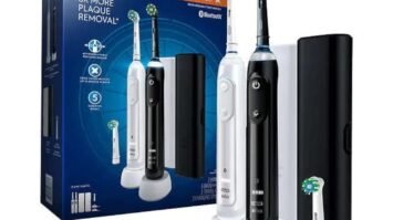 oral b electric toothbrush for two