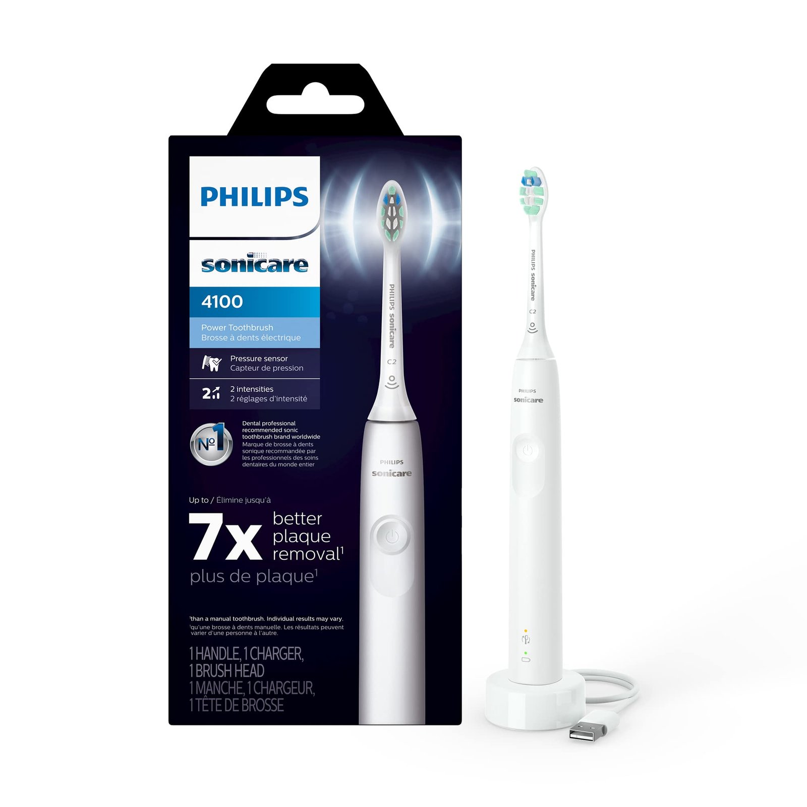 philips sonicare protectiveclean 4100 rechargeable electric power toothbrush