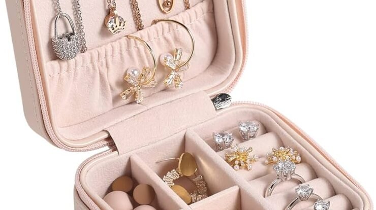 portable jewelry organizer & carrying case