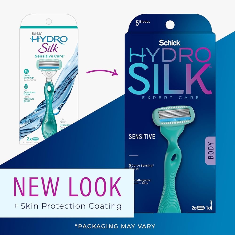 schick hydro silk sensitive women's razor