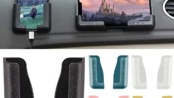 self adhesive dashboard mount car phone holder