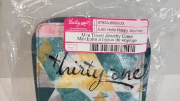 thirty one travel jewelry case