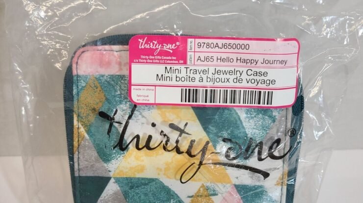 thirty one travel jewelry case
